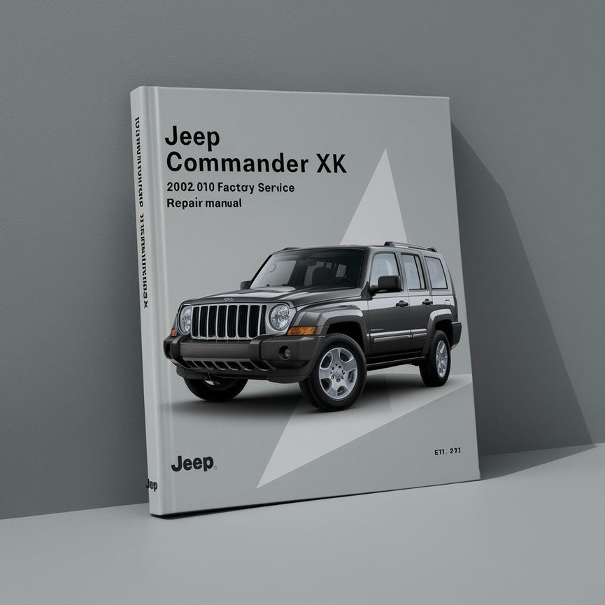 Manual de reparación y servicio de fábrica del Jeep Commander XK 2006-2010