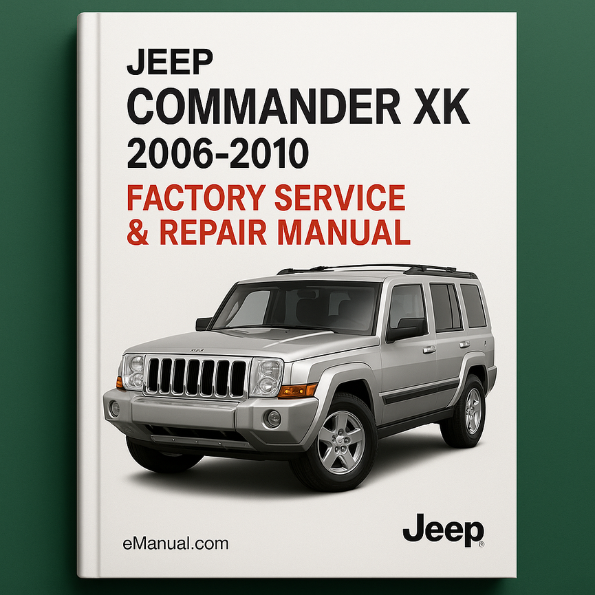 Jeep Commander XK 2006-2010 Werks-Service-Reparaturhandbuch