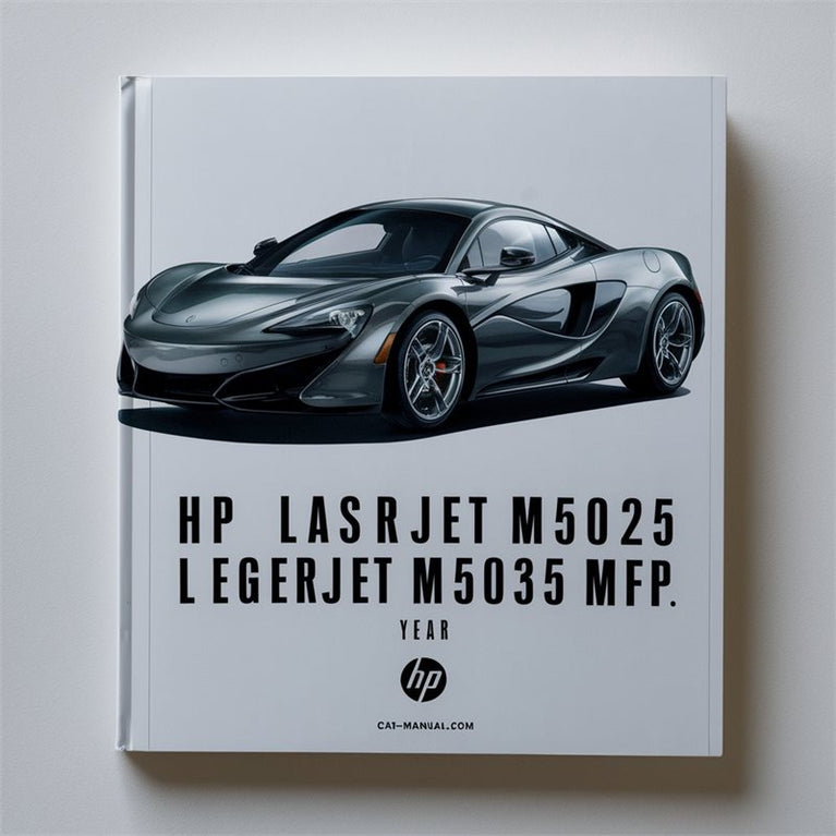 HP Laserjet M5025 M5035 MFP Parts Catalog PDF