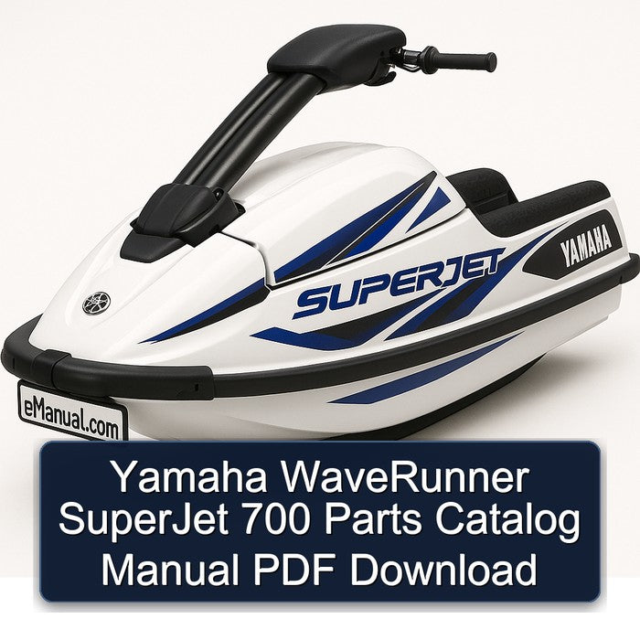 Yamaha Waverunner Superjet 700 Parts Catalog PDF