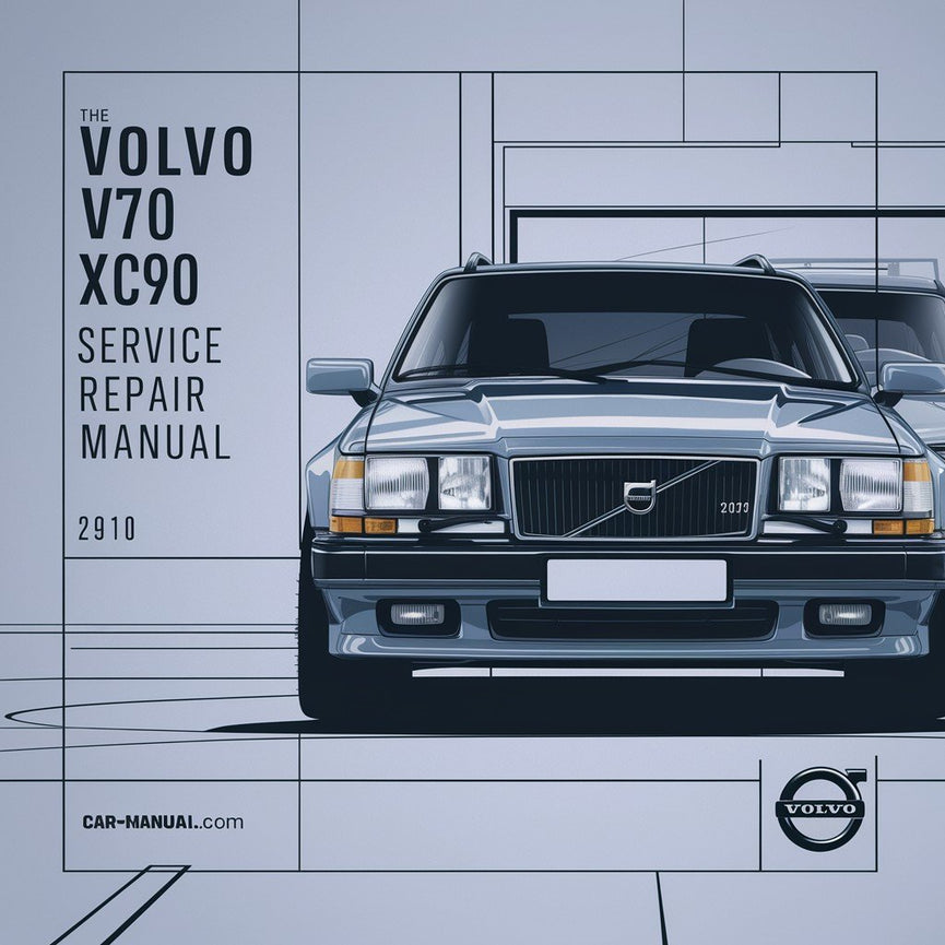 Manual de servicio y reparación del Volvo V70, XC70 y XC90