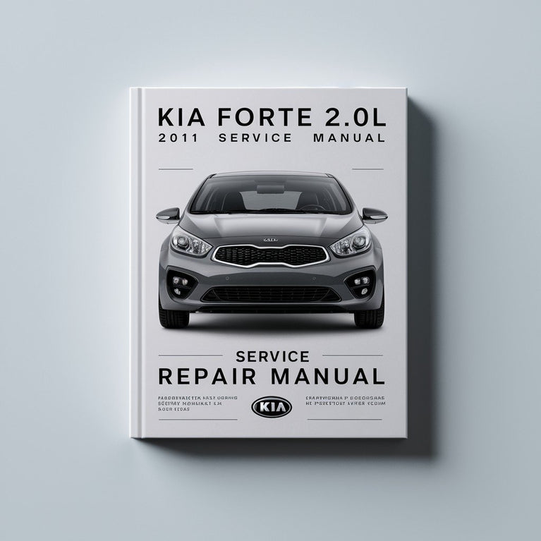 Manual de servicio y reparación del Kia Forte 2.0L 2011