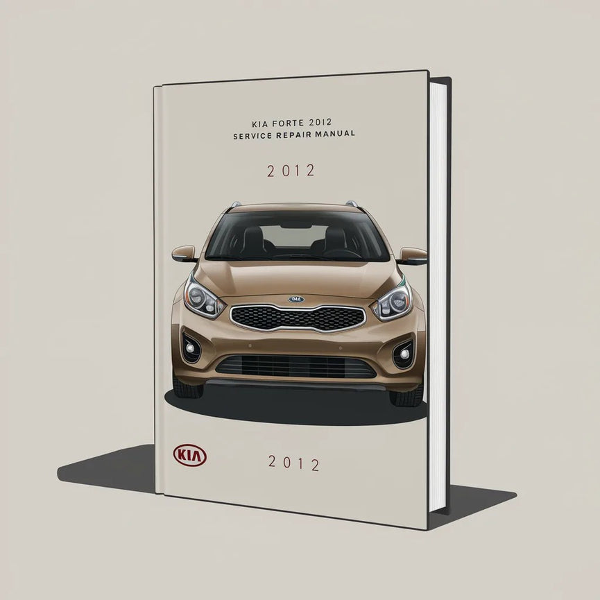 Manual de servicio y reparación del Kia Forte 2.0L 2012