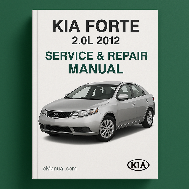 Kia Forte 2.0L 2012 Service Repair Manual