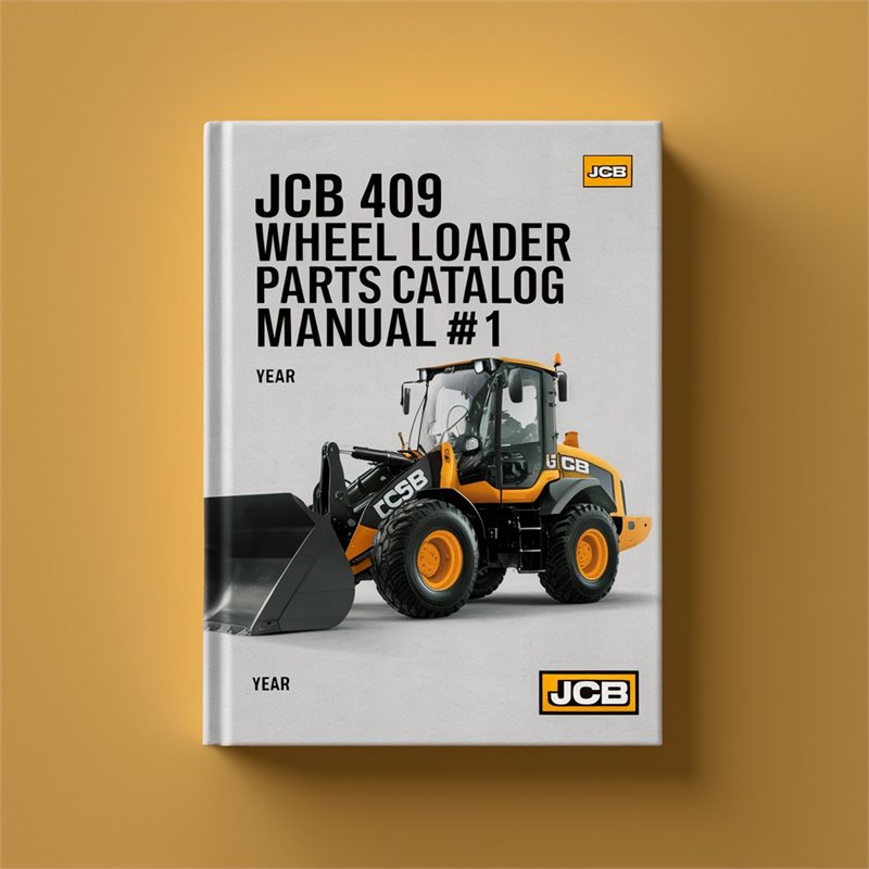 JCB 409 Wheel Loader Parts Catalog PDF