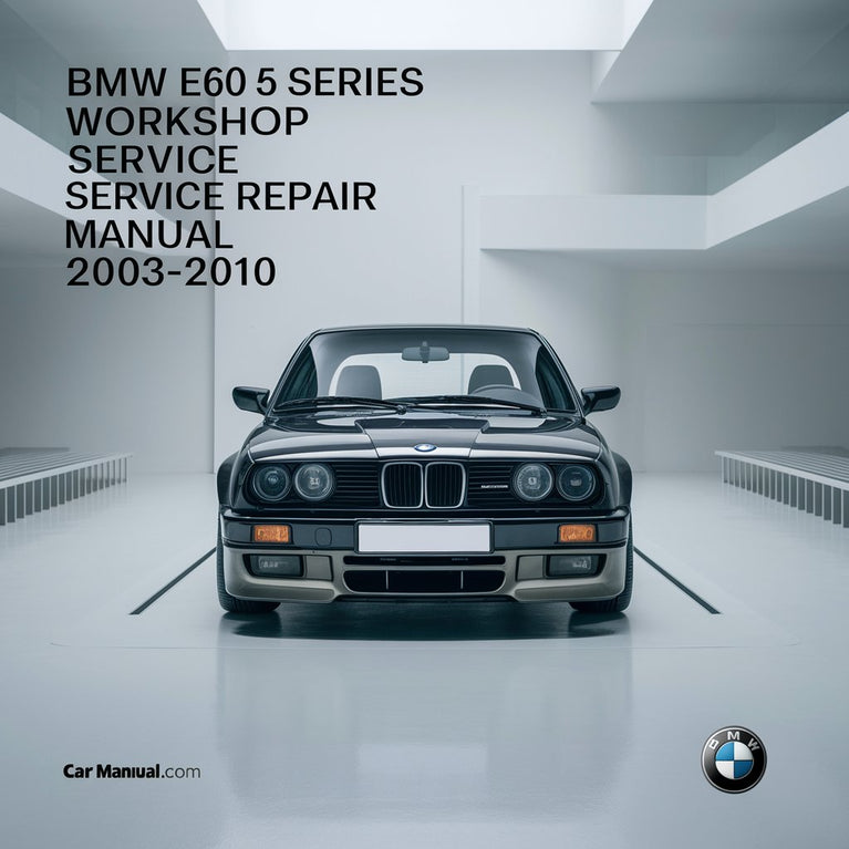 Manual de taller y reparación del BMW Serie 5 E60 2003-2010