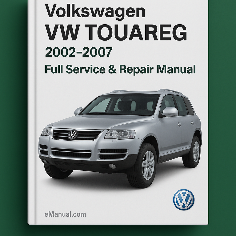 Volkswagn VW TOUAREG Full Service & Repair Manual 2002-2007