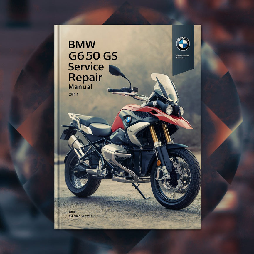 BMW G650 GS Service Repair Manual