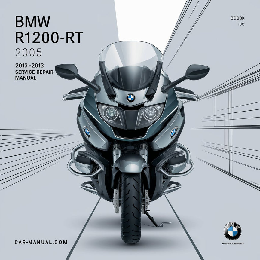 BMW R1200RT 2005-2013 Service-Reparaturhandbuch