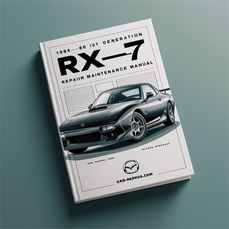 1984-85 1st Generation MAZDA RX-7 Repair Maintenance Manual PDF