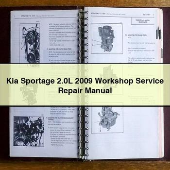 Kia Sportage 2.0L 2009 Werkstatt-Service-Reparaturhandbuch