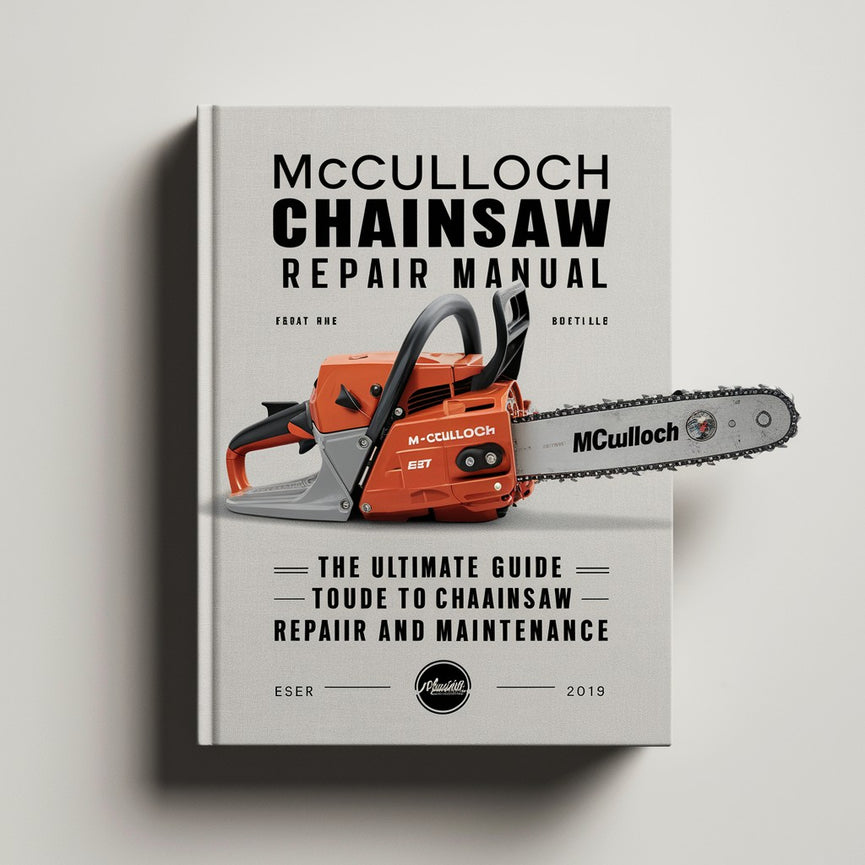 MCCULLOCH CHAINSAW Repair Manual PDF Download