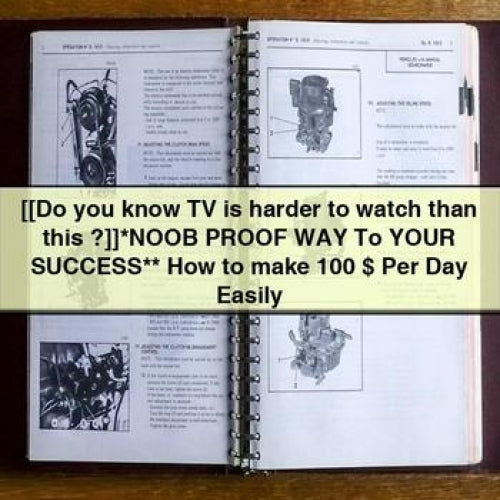 [[do You Know Tv Is Harder To Watch Than This ?]]*noob Proof Way To Your Success** How To Make 100 $ Per Day Easily