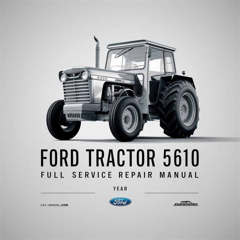Ford Tractor 5610 Service Repair Workshop Manual PDF