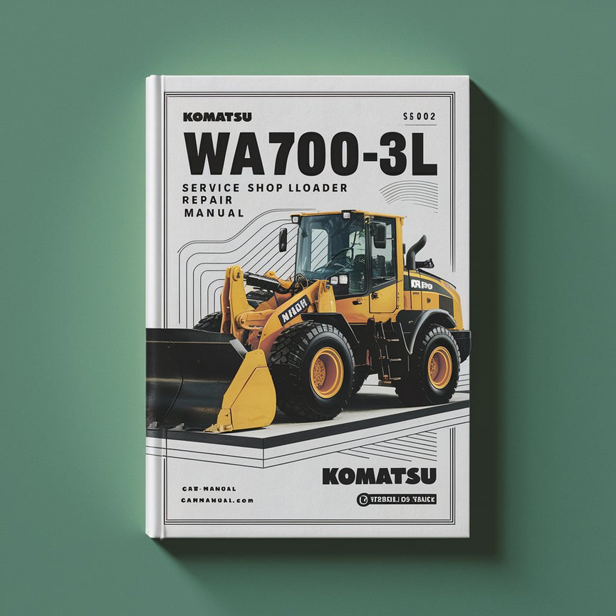 KOMATSU WA700-3L Wheel Loader Service Shop Repair Manual