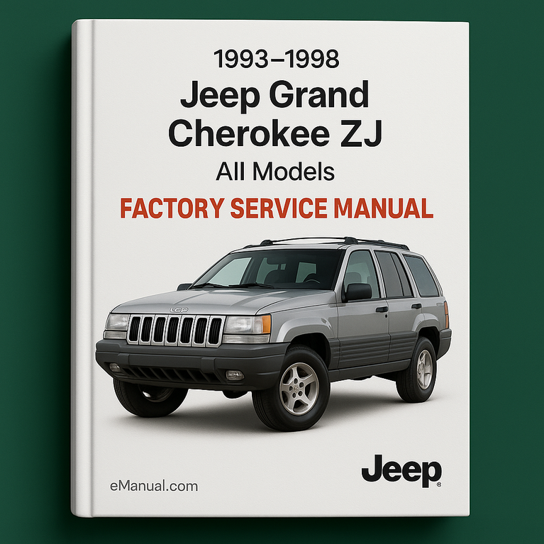 1993-1998 Jeep Grand CHEROKEE ZJ All ModelS Factory Service Manual (Free Preview 358MB Searchable Indexeds Complete FSM )