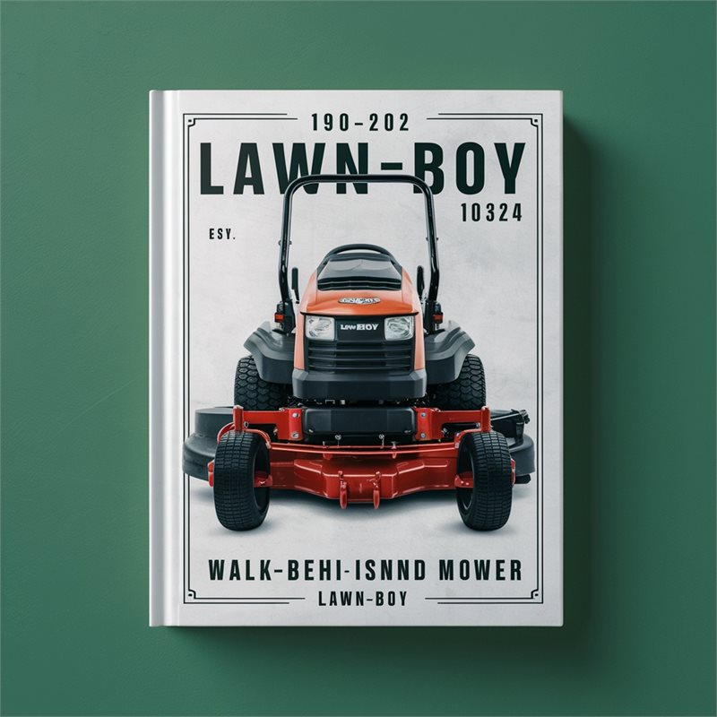 1990-2002 LAWN-BOY 10324 Walk-behind Mower /shop Service Repair Workshop Manual PDF