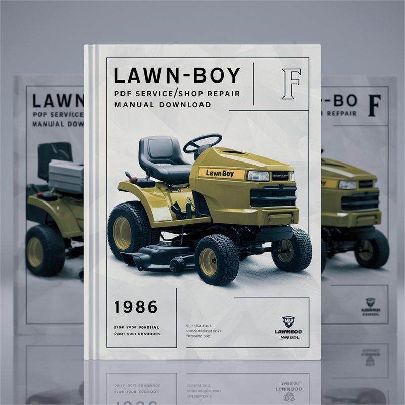 E00000001-e99999999 LAWN-BOY F /shop Service Repair Workshop Manual PDF