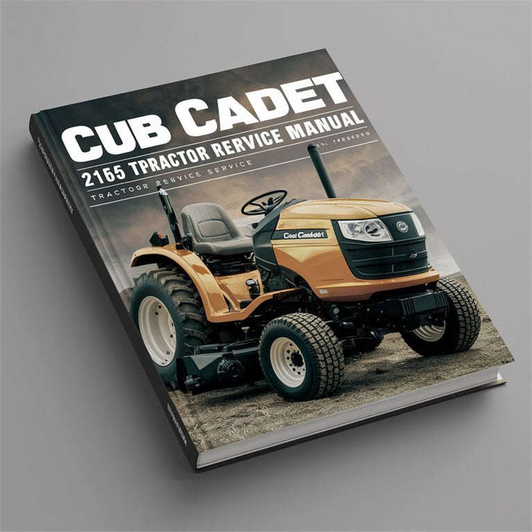Cub Cadet 2165 Tractor Service Repair Workshop Manual PDF