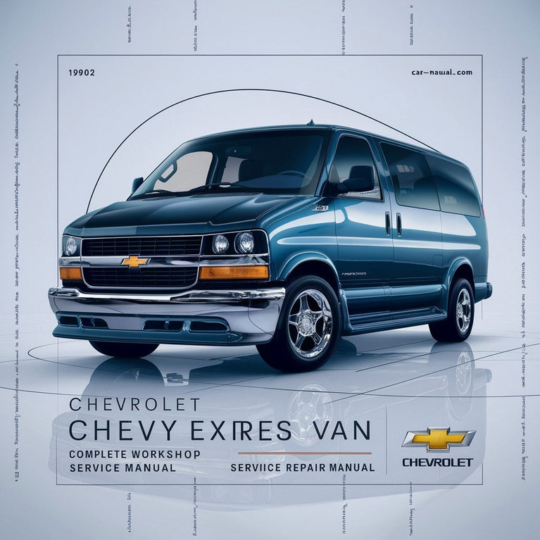 Manual completo de servicio y reparación del taller de Chevrolet Express Van 1996 1997 1998 1999 2000 2001 2002