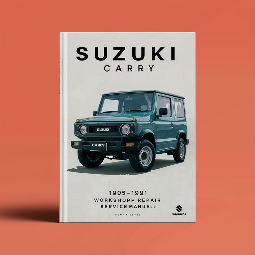 Manual de servicio y reparación del taller Suzuki Carry 1985-1991