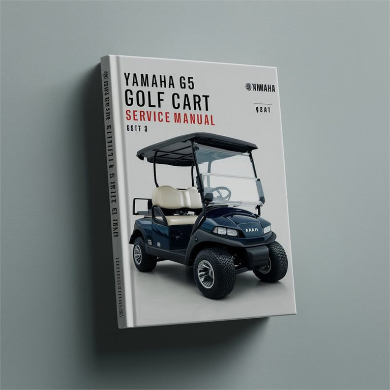 Yamaha G5 Golf cart Service Manual PDF