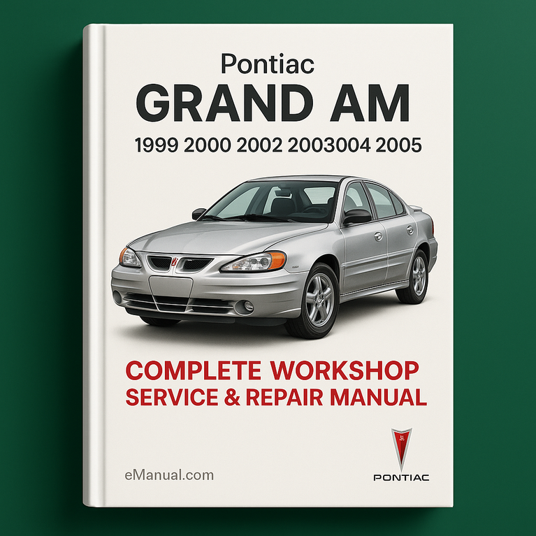 Pontiac Grand Am Komplettes Werkstatthandbuch 1999 2000 2001 2002 2003 2004 2005