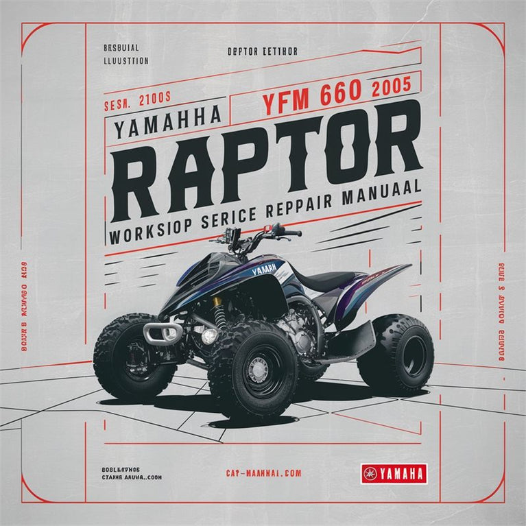 2001-2005 Yamaha YFM 660 Raptor Service Repair Workshop Manual PDF