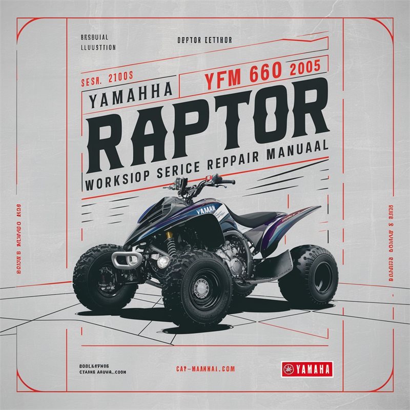 2001-2005 Yamaha YFM 660 Raptor Service Repair Workshop Manual PDF