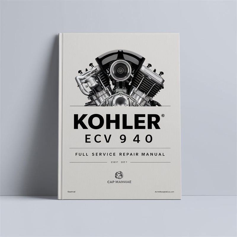 Kohler Command Pro EFI Models ECV940 Engine Service Repair Workshop Manual PDF