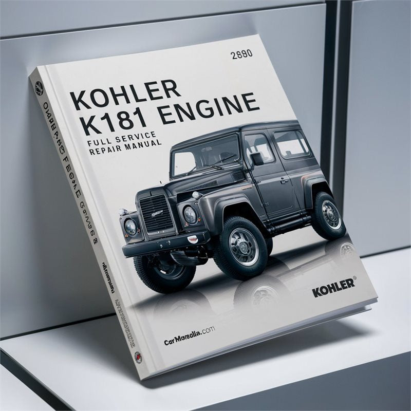 Kohler K Series K181 Engine Service Repair Workshop Manual PDF