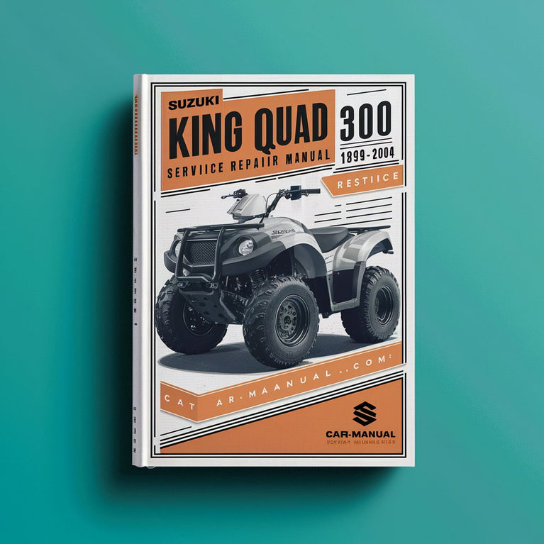 Suzuki King Quad 300 Service Repair Manual 1999-2004