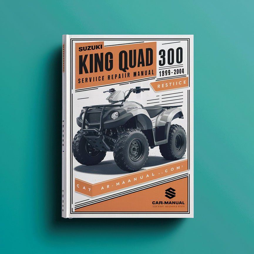Suzuki King Quad 300 Service Repair Manual 1999-2004