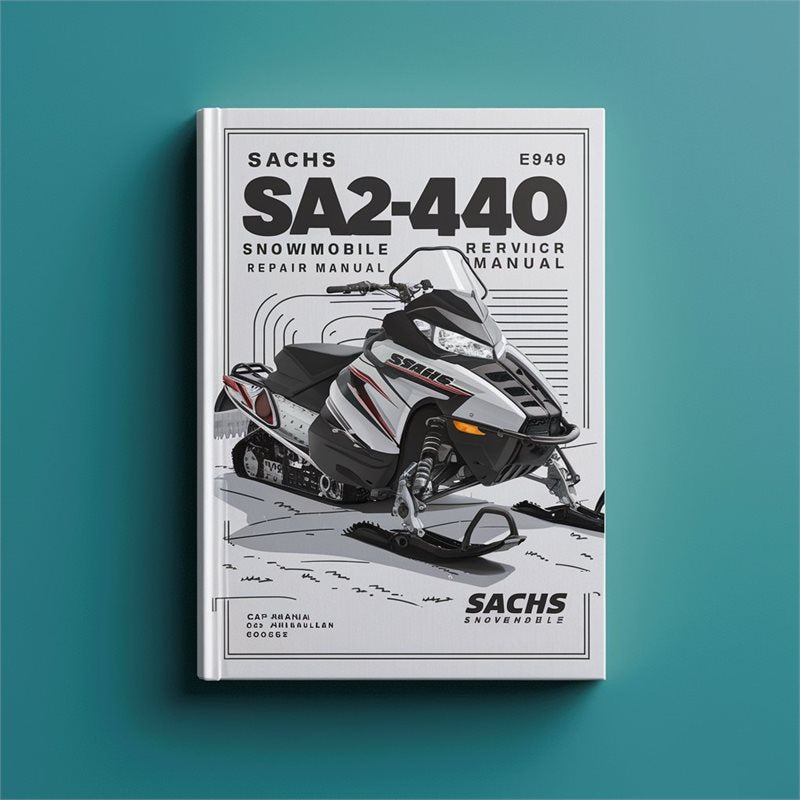 Sachs SA2-440 Snowmobile Engine Service Repair Manual PDF
