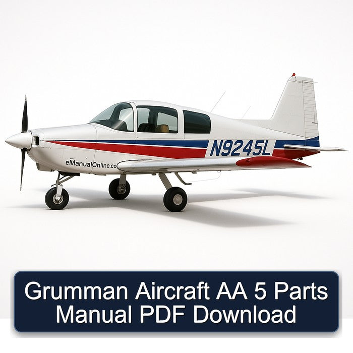 Grumman Aircraft AA 5 Parts Catalog PDF