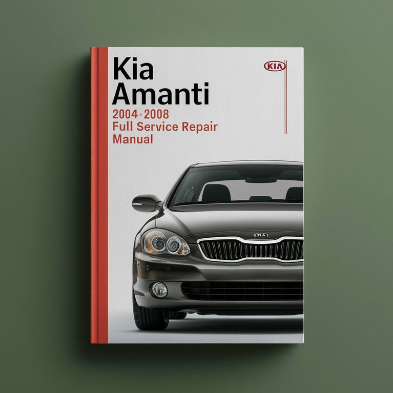 Manual de reparación y servicio completo de KIA AMANTI 2004-2008