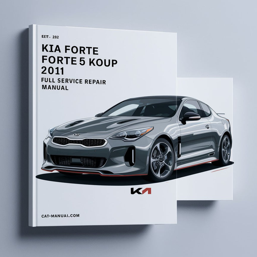 Manual de reparación y servicio completo de KIA FORTE FORTE5 KOUP 2.4L 2011