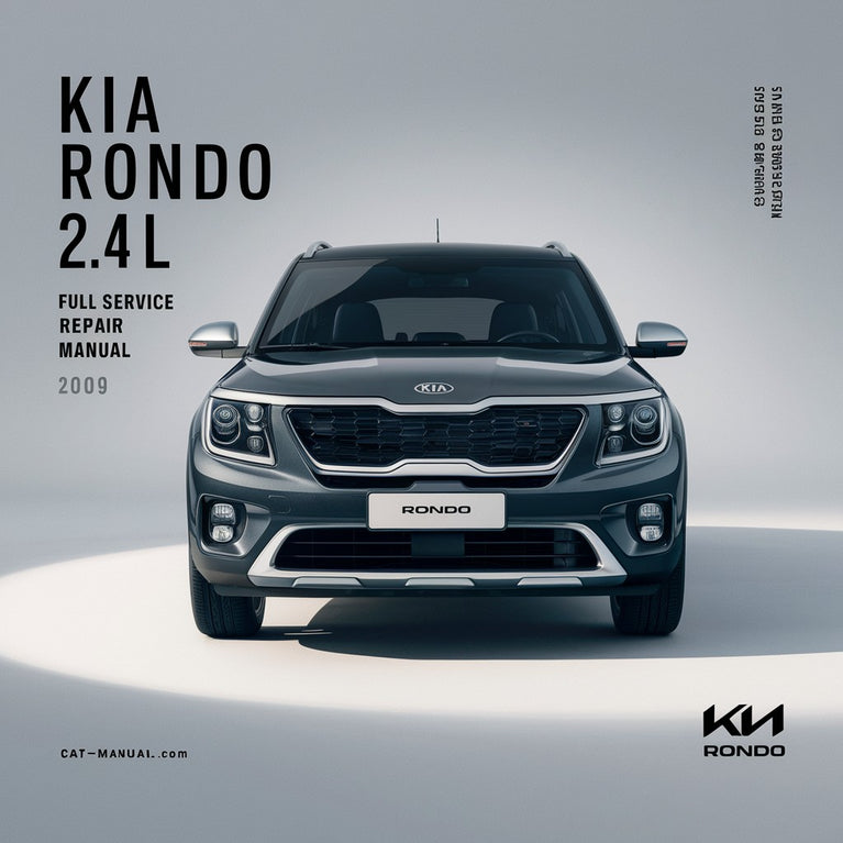 Manual de reparación y servicio completo de KIA RONDO 2.4L 2009