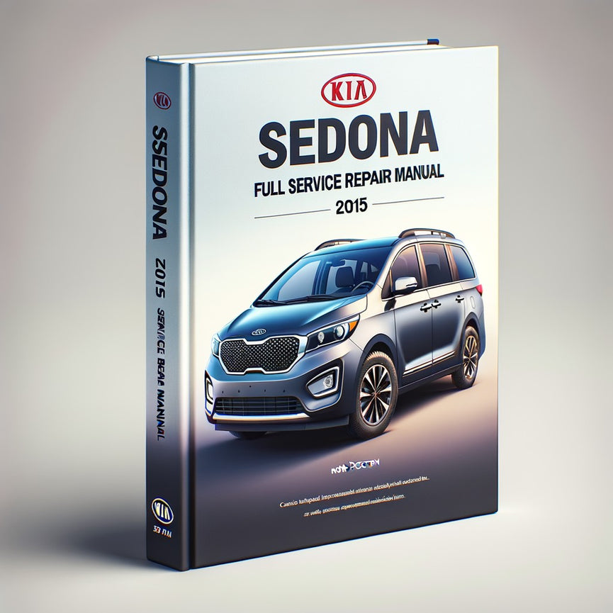 Manual de servicio y reparación completo de KIA SEDONA 2015