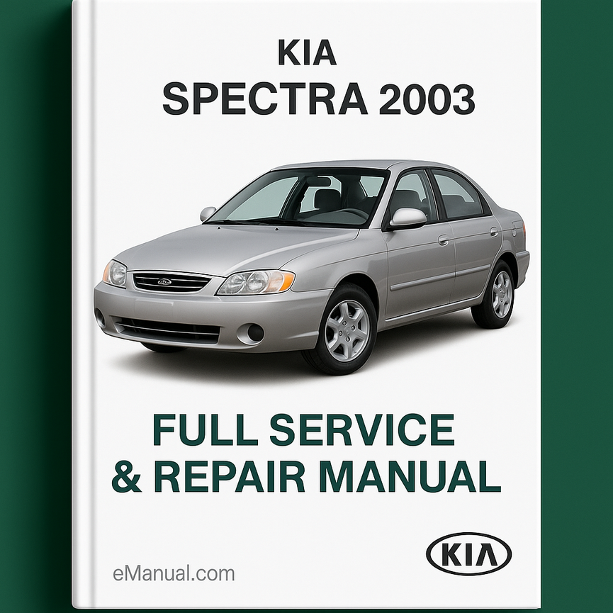 KIA SPECTRA 2003 Full Service Repair Manual