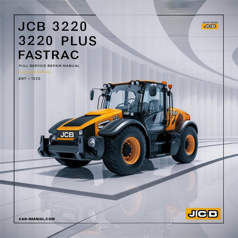 JCB 3220 Plus Fastrac Service Repair Workshop Manual PDF