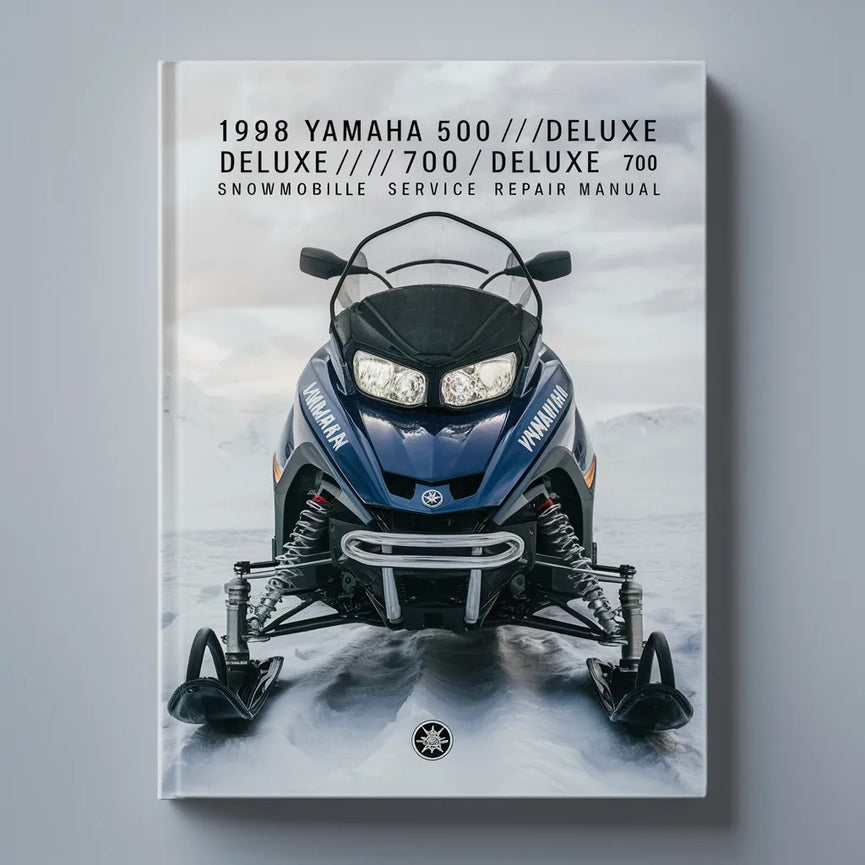 1998 Yamaha VMAX 500 / DELUXE / 600 / DELUXE / 700 / DELUXE / Venture 700 Snowmobile Service Manual PDF Download