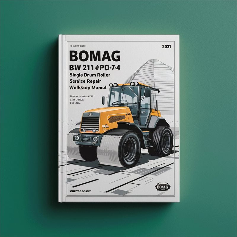 Bomag BW 211 D-4/bw PD-4 Single Drum Roller Service Repair Workshop Manual PDF