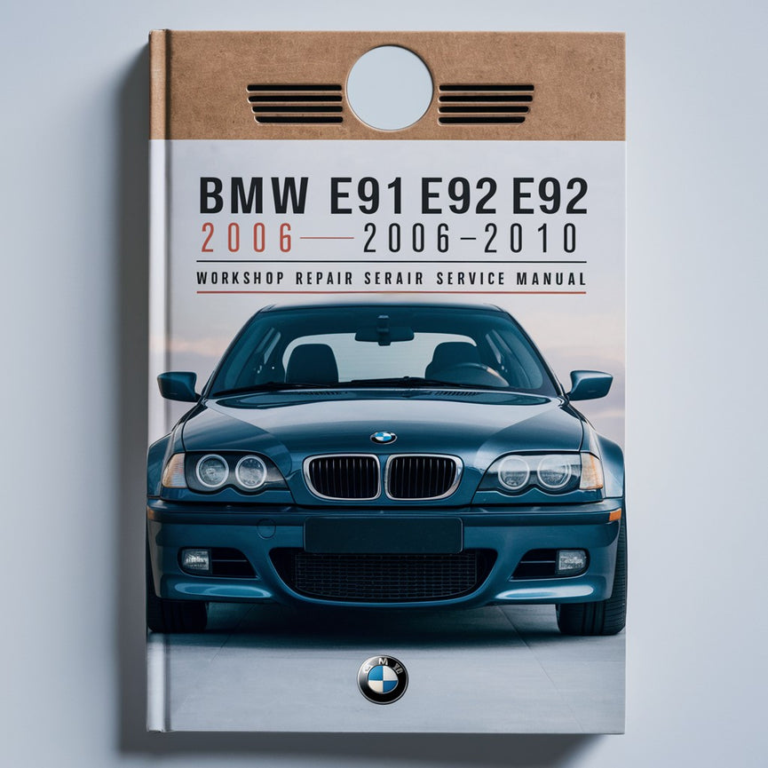 Manual de servicio y reparación del taller BMW E90 E91 E92 E93 2006-2010