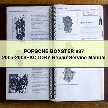 PORSCHE BOXSTER 987 2005-2008Factory Service Repair Manual