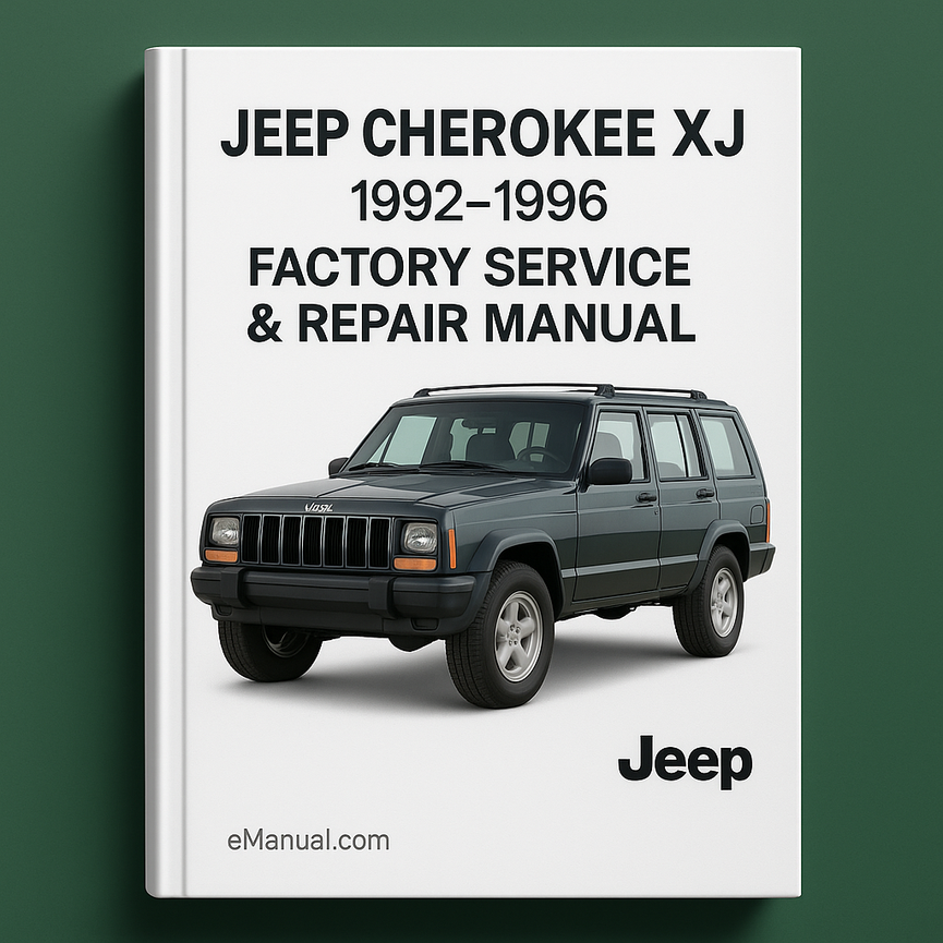 Jeep CHEROKEE XJ 1992-1996 Factory Service Repair Manual