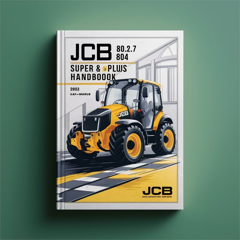 JCB 802.7 803 804 Super Plus Mini-operator Service Repair Workshop Manual PDF