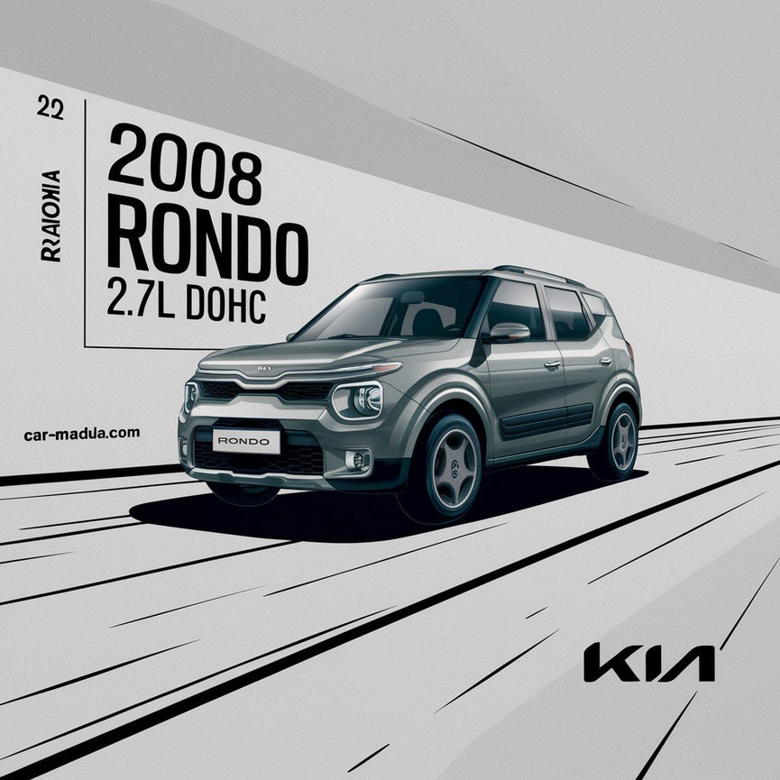 Manual de servicio y taller para reparación de Kia Rondo 2008 2.7L DOHC