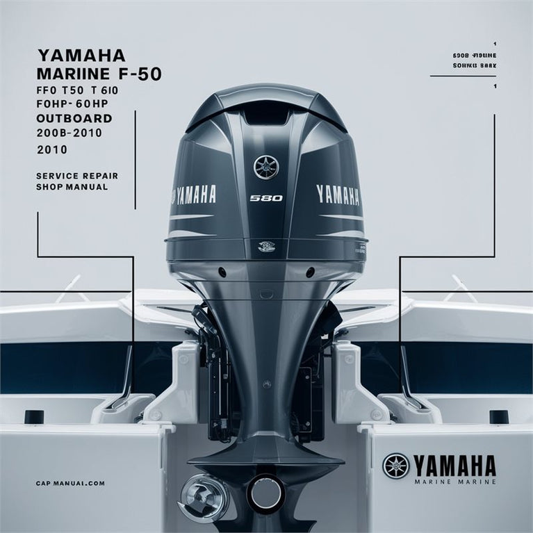 2006-2010 Yamaha Marine F50 T50 F60 T60 50HP 60HP Outboard - Shop Service Repair Workshop Manual PDF