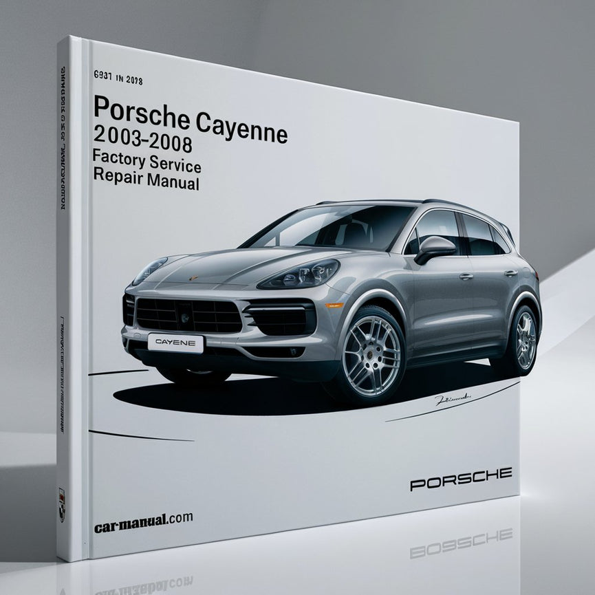 Manual de reparación y servicio de fábrica del Porsche Cayenne 2003-2008